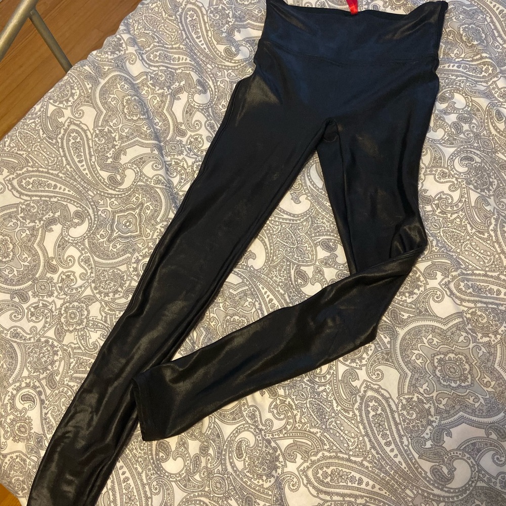Spanx faux leather leggings